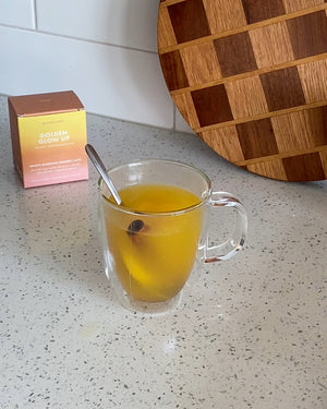Anti-inflammatory Apple Spice Turmeric Tea